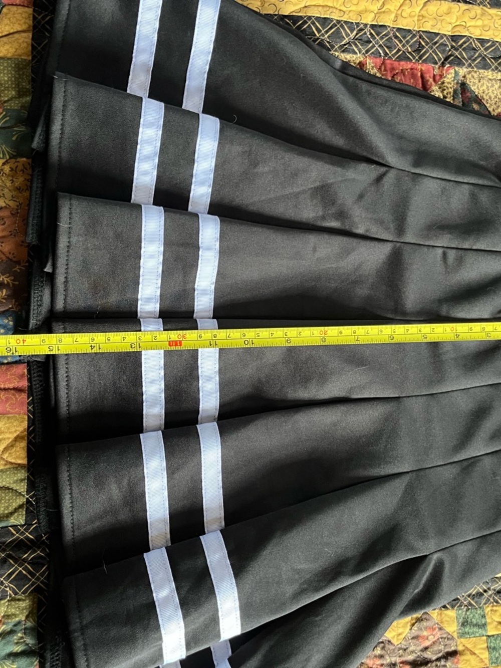 Spirit Patchwork Skirt with Black Side Panel